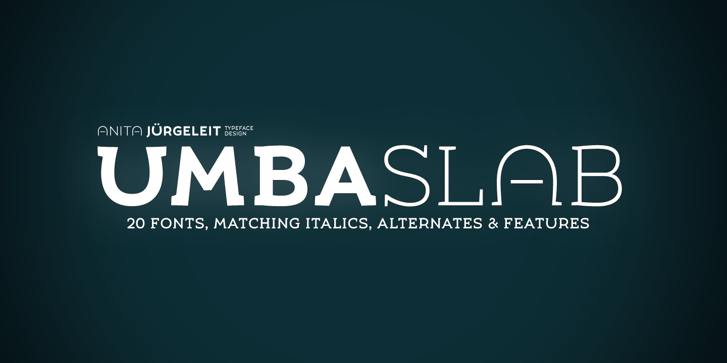 Umba Slab Alt Font preview